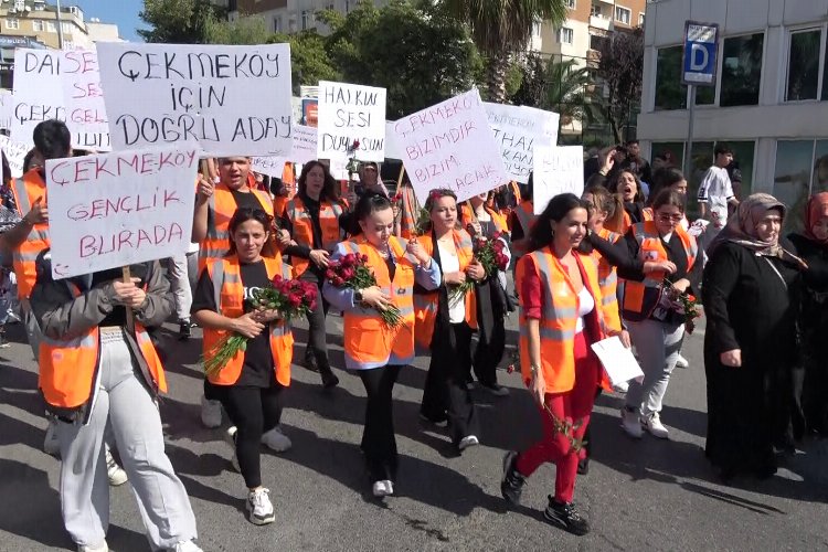 Çekmeköy'den 'dayatma aday' istemiyoruz sesleri -