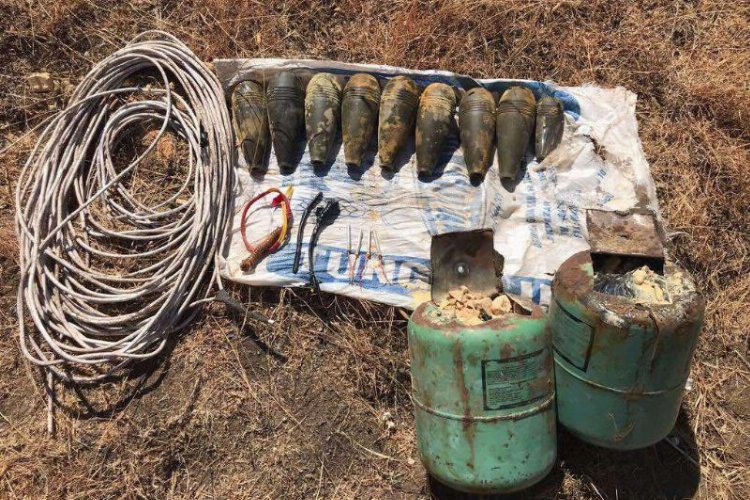 Cephaneyi toprağa gömen PKK’ya bir darbe daha -