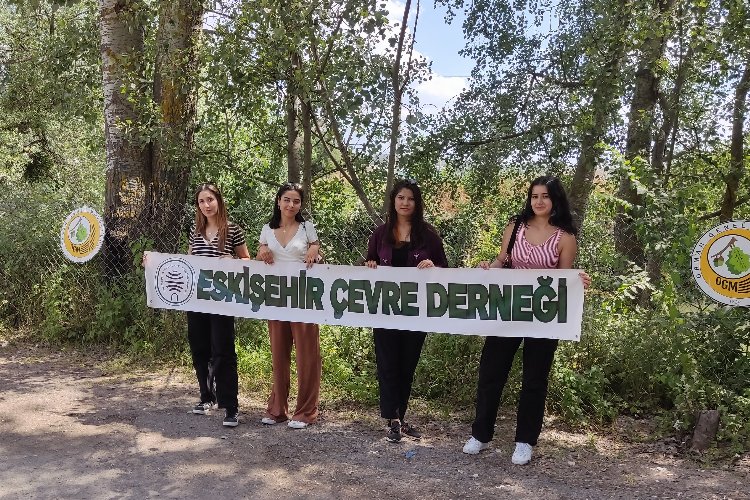 Çevre aktivistlerinden Eskişehir Orman Fidanlığı'na inceleme -