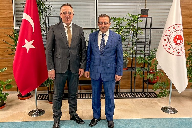 Çevre Bakan yardımcısından Mehmet Savran'a ziyaret -