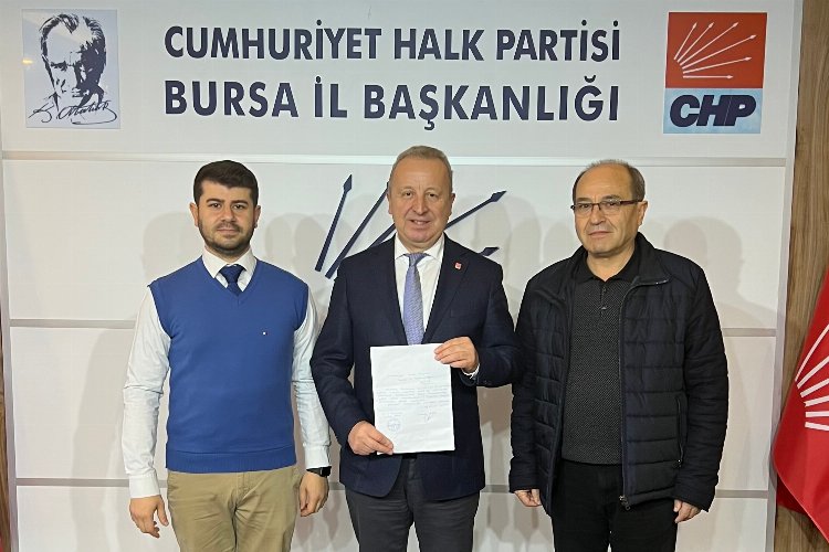 CHP Bursa’da milletvekili aday adaylığı için ilk istifa Cevat Asa’dan -