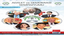 CHP GEBZE “ADALET VE DEMOKRASİ “ SEMPOZYUMU DÜZENLİYOR