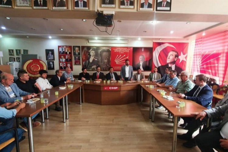 CHP Keşan'dan bayramlaşma töreni -