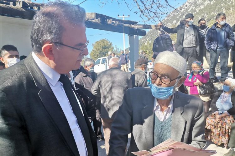 CHP'li Girgin, Çöğmen Köylülerin tapu sorunlarıyla ilgili açıklama yaptı -