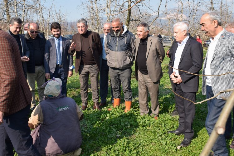 CHP'li Günaydın Bursa Gürsu'da üreticinin sesi oldu -