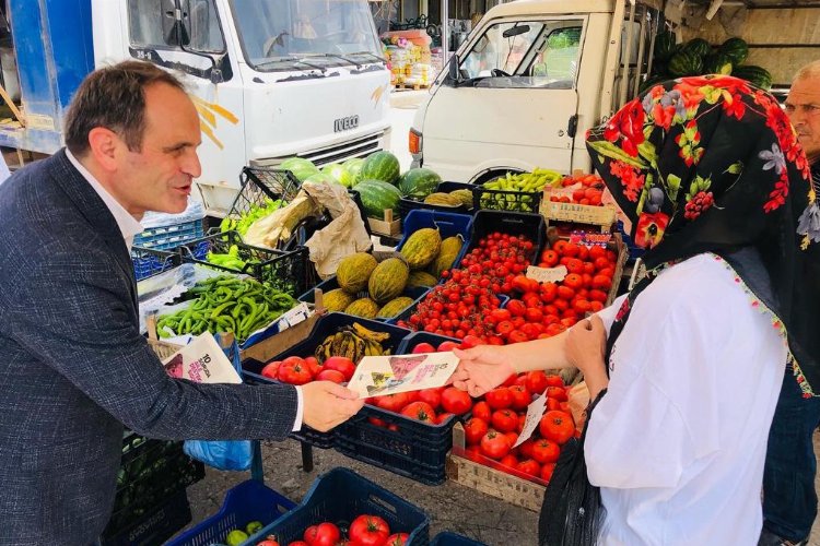 CHP'li Keleş halkın nabzını yokluyor -