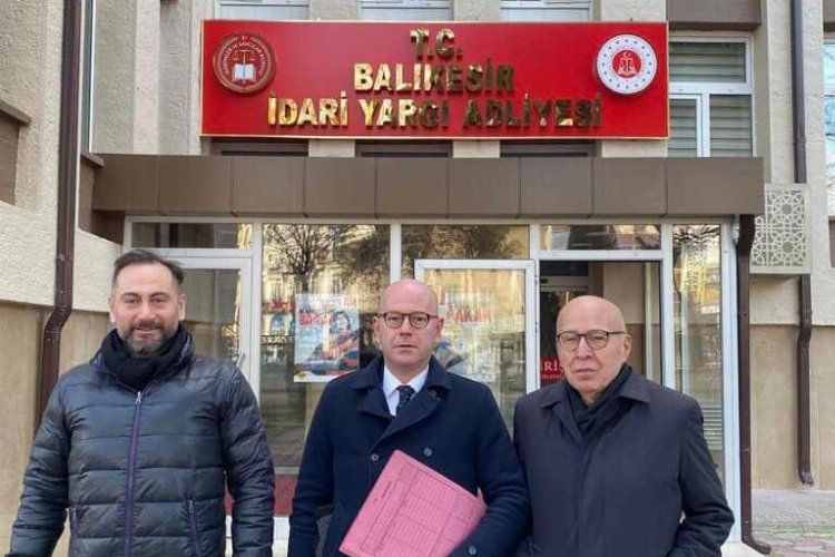 CHP’li Sarı lunapark planlarının iptal davası için adliyeye gitti -