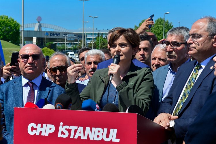 CHP'lilerden havalimanı eylemi -