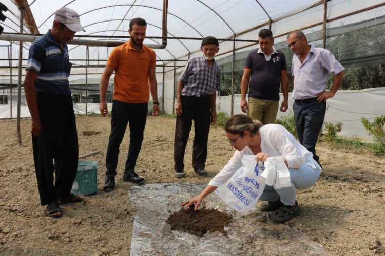 Çiftçilere bir destek de toprağa -