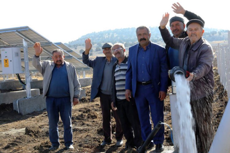 Çiftçilerin sorununu GES çözdü -