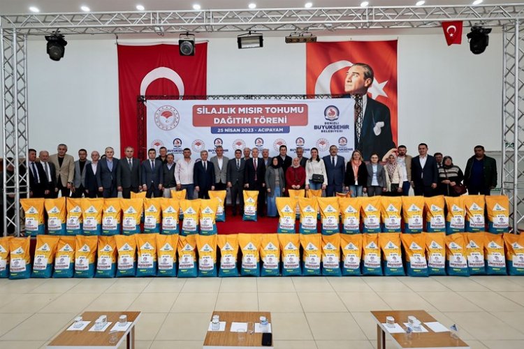 Çiftçiye 125 tonluk mısır tohumu desteği -