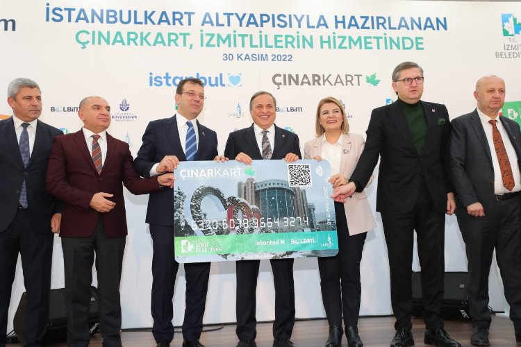 Çınar Kart İzmit ile İstanbul’u birleştirdi -
