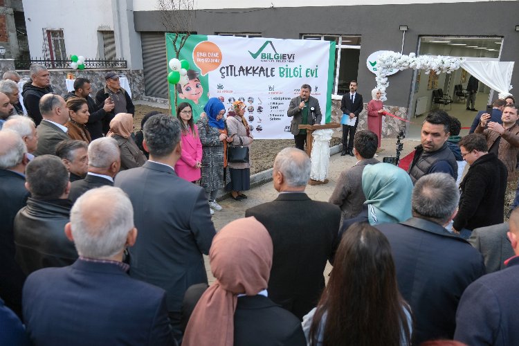 Çıtlakkale Bilgi Evi açıldı -