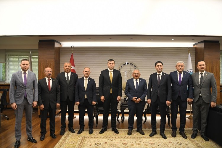 Cumhur İttifakı'ndan Büyükkılıç'a ziyaret -
