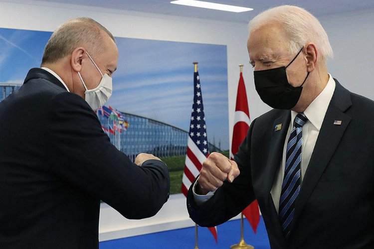 Cumhurbaşkanı Erdoğan ABD Başkanı Biden ile görüştü -