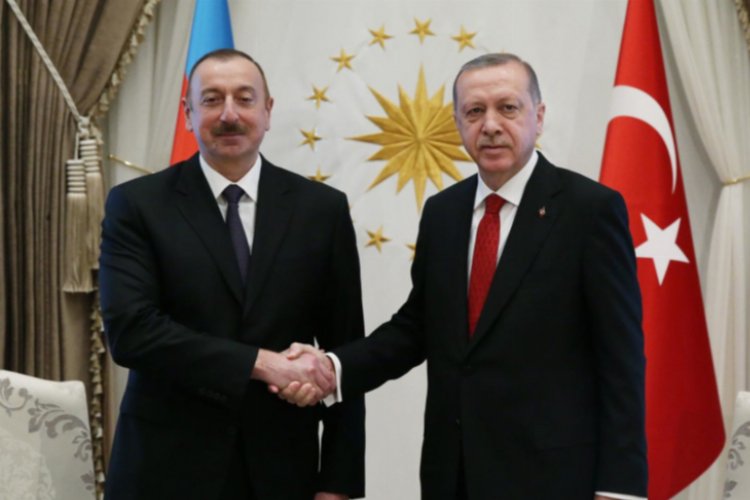 Cumhurbaşkanı Erdoğan Aliyev ile görüştü -