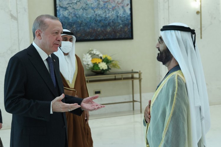 Cumhurbaşkanı Erdoğan, Dubai Emiri ile görüştü -