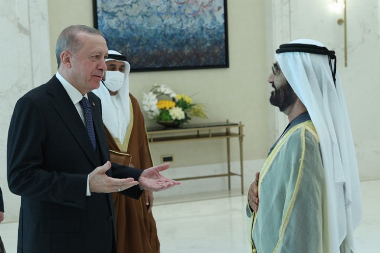 Cumhurbaşkanı Erdoğan, Dubai Emiri ile görüştü -