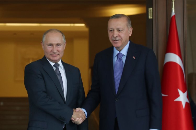 Cumhurbaşkanı Erdoğan Putin ile görüştü -