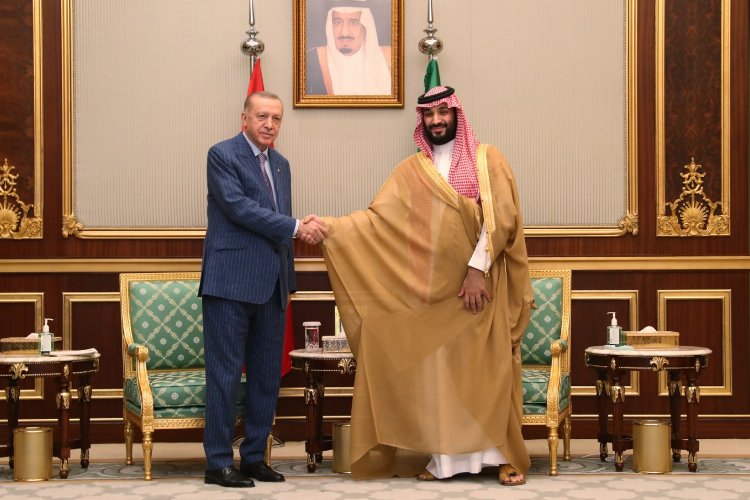 Cumhurbaşkanı Erdoğan Suudi Arabistan’da -
