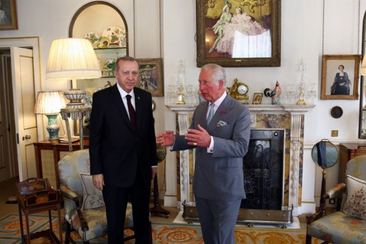 Cumhurbaşkanı Erdoğan, 3. Charles ile görüştü -