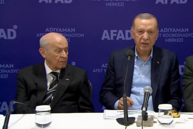 Cumhurbaşkanı Erdoğan Adıyaman'da 'helallik' istedi -