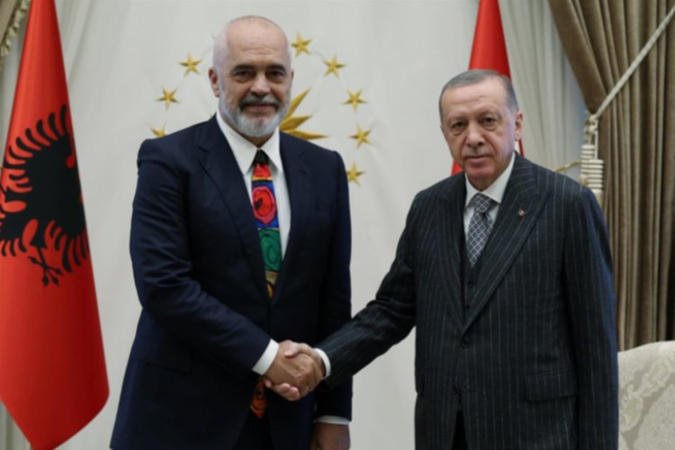 Cumhurbaşkanı Erdoğan, Arnavutluk Başbakanı Rama’yı kabul etti -