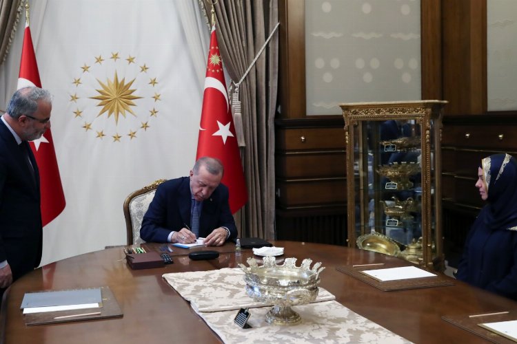 Cumhurbaşkanı Erdoğan'dan TDV'na kurban bağışladı -