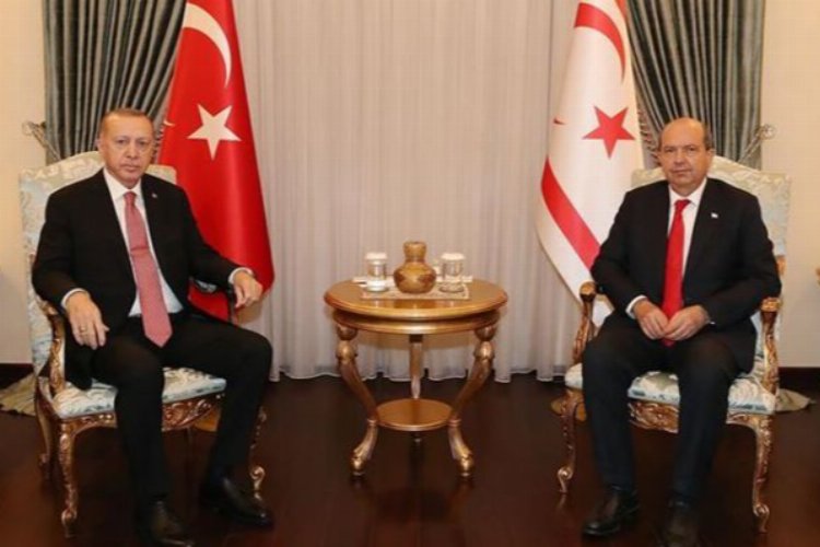 Cumhurbaşkanı Erdoğan, Ersin Tatar ile görüştü -