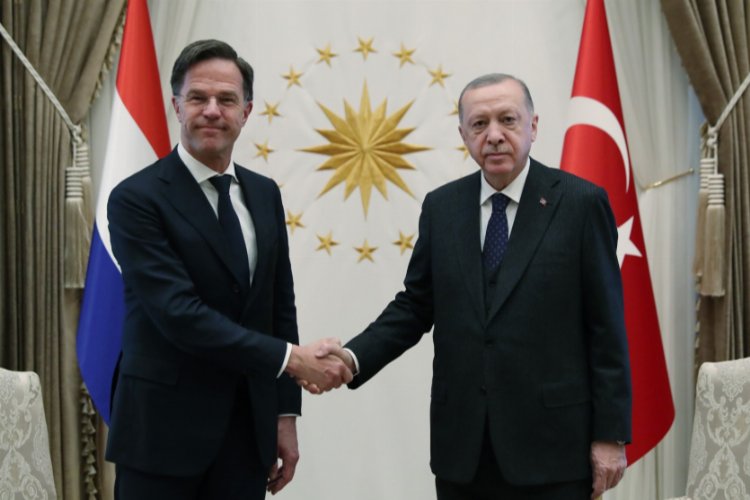 Cumhurbaşkanı Erdoğan Hollanda Başbakanı ile görüştü -
