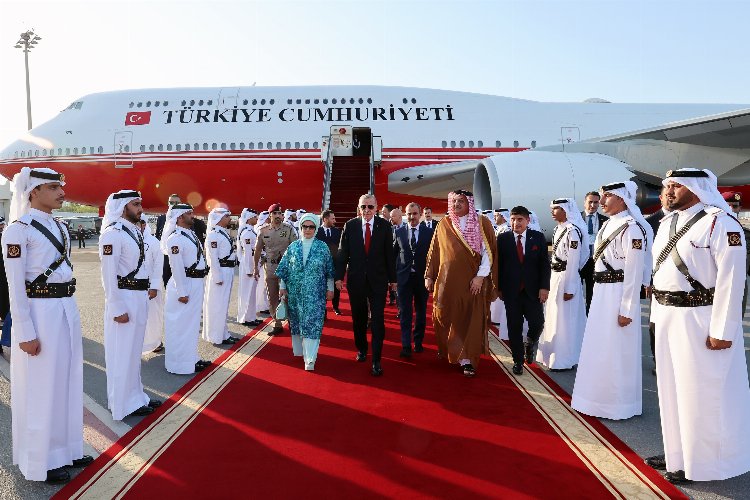 Cumhurbaşkanı Erdoğan Katar'da -
