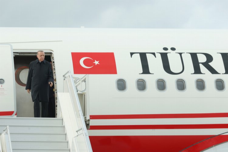 Cumhurbaşkanı Erdoğan, Katar’ın başkenti Doha’ya gitti -