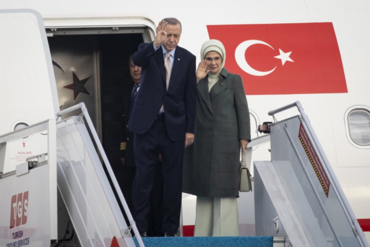 Cumhurbaşkanı Erdoğan Kazakistan’a gitti -