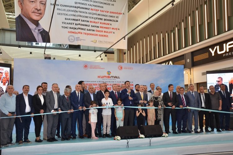 Cumhurbaşkanı Erdoğan KumsMall AVM'yi açtı -