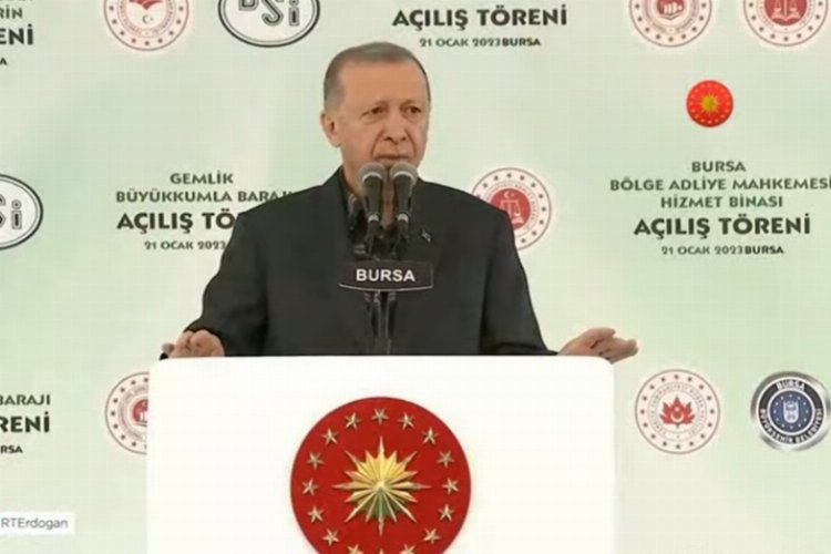 Cumhurbaşkanı Erdoğan: Kuraklığa çare baraj, baraj, baraj -