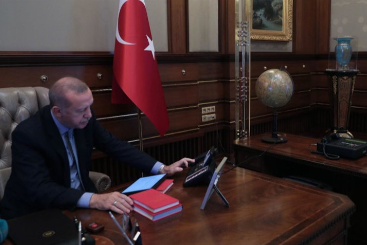 Cumhurbaşkanı Erdoğan Netenyahu ile görüştü -