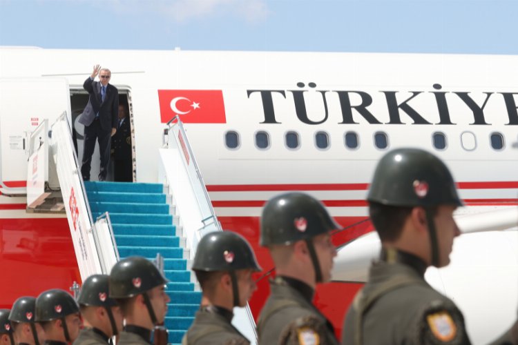 Cumhurbaşkanı Erdoğan, Rusya’ya gitti -