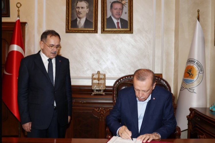 Cumhurbaşkanı Erdoğan Samsun Büyükşehir'i ziyaret etti -
