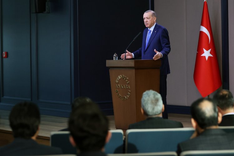 Cumhurbaşkanı Erdoğan Semerkant öncesi soruları yanıtladı -