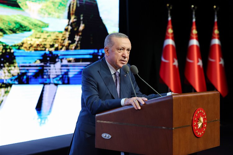 Cumhurbaşkanı Erdoğan: Suyunuz varsa medenisiniz -