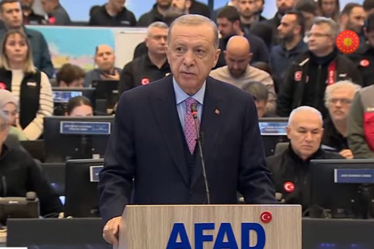 Cumhurbaşkanı Erdoğan: Tüm kurumlar seferber edildi -