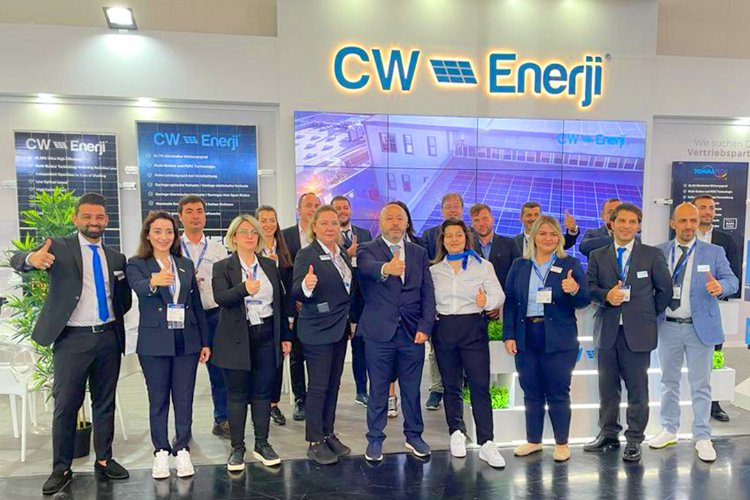 CW Enerji’den Intersolar Europe Fuarı'nda gövde gösterisi -