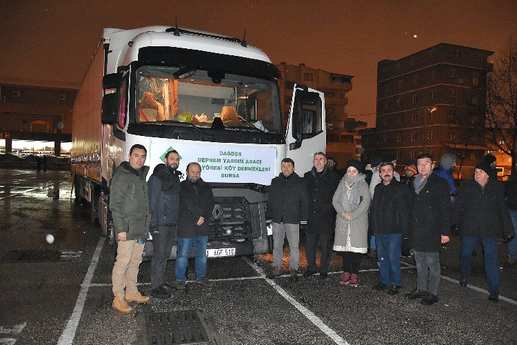 DAĞDER depremzedeler için tek yürek oldu -