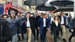 Davutoğlu Gebze'de esnafları ziyaret etti