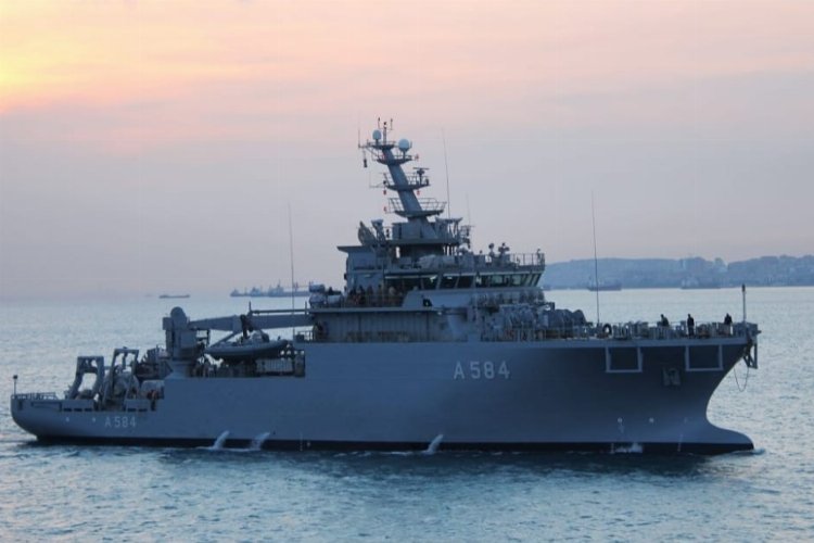 Denizaltı kurtarma gemisi TCG AKIN Bursa Mudanya'da ziyarete açılıyor -