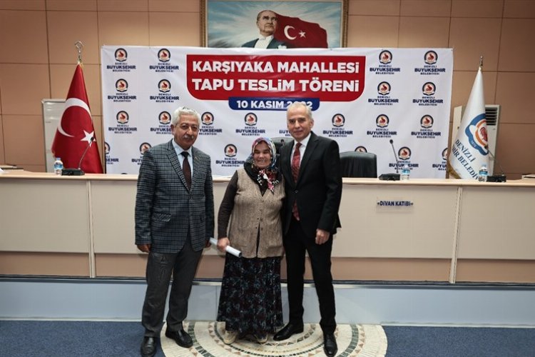 Denizli'de tapu krizi çözüldü -
