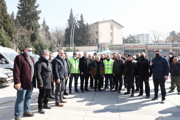 Deprem bölgesindeki temizliğe Kayseri damgası -