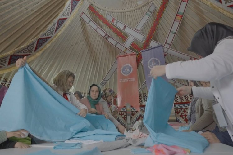 Depremzedeler HEM ile üretiyor -