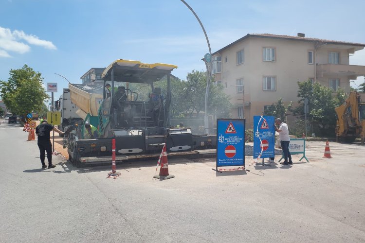 Derince Ertuğrul Gazi Bulvarına üstyapı -