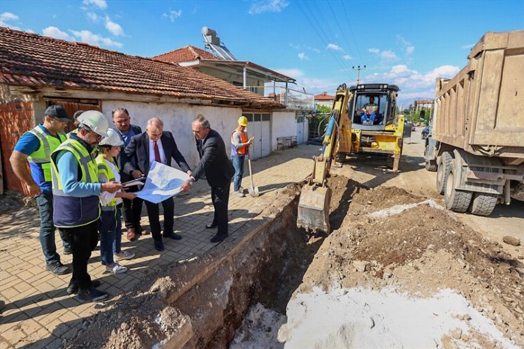 DESKİ’den Akalan’a yeni içme suyu hattı -